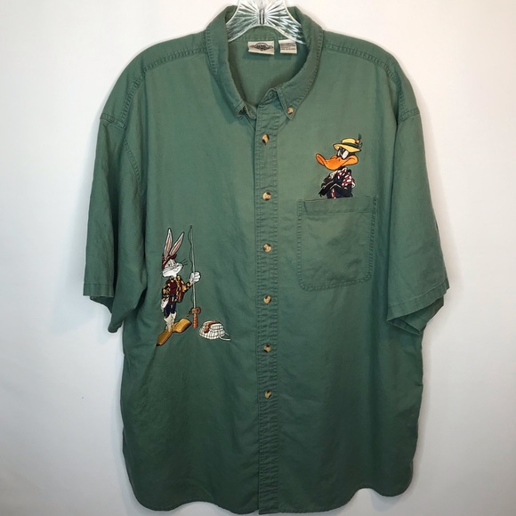 ACME Other - VNTG Warner Bros. Looney Tunes Fishing Shirt